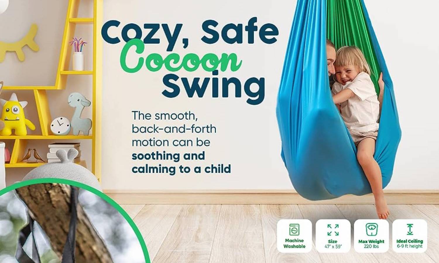buy calming swing add autism adhd