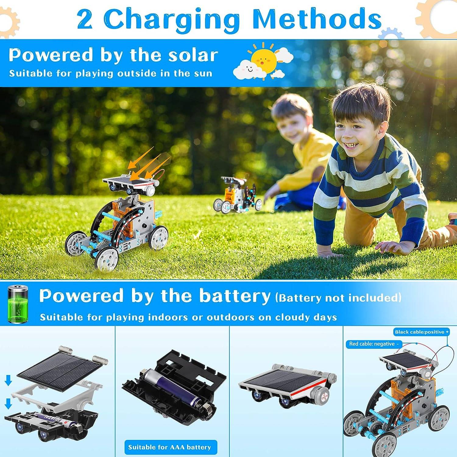 buy robotics build set for kids