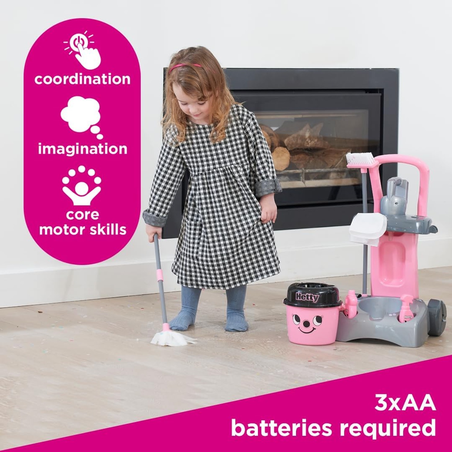 Kids Cleaning Trolley Set: image 3
