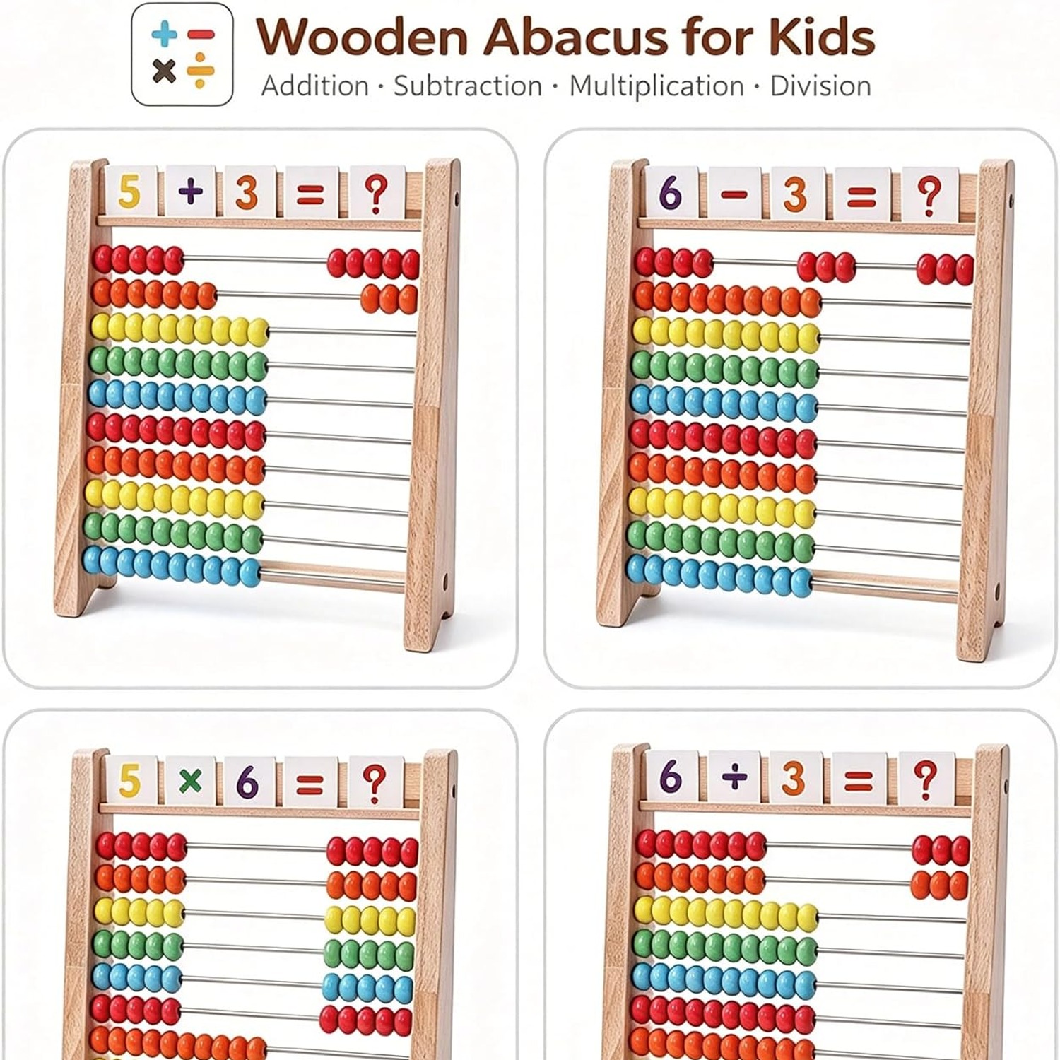 Wooden Abacus for Kids: image 3