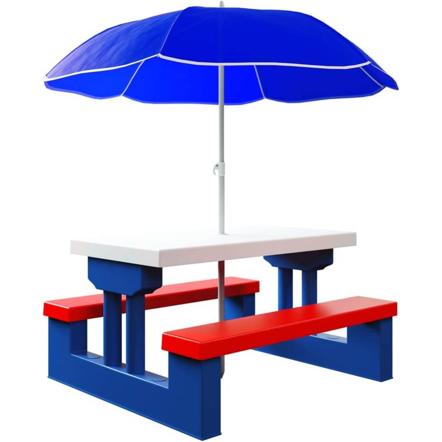 Kids Picnic Table with Umbrella: image 6